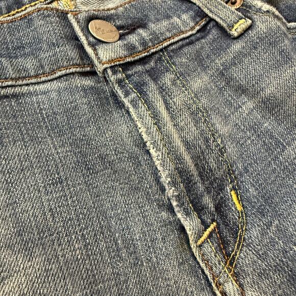 Citizens Of Humanity Kelly Low Waist Bootcut Jeans Y2K Animal Print Cheetah 30 - Picture 8 of 9